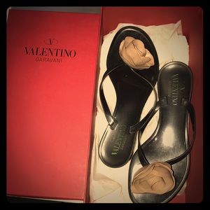 Valentino rose slippers